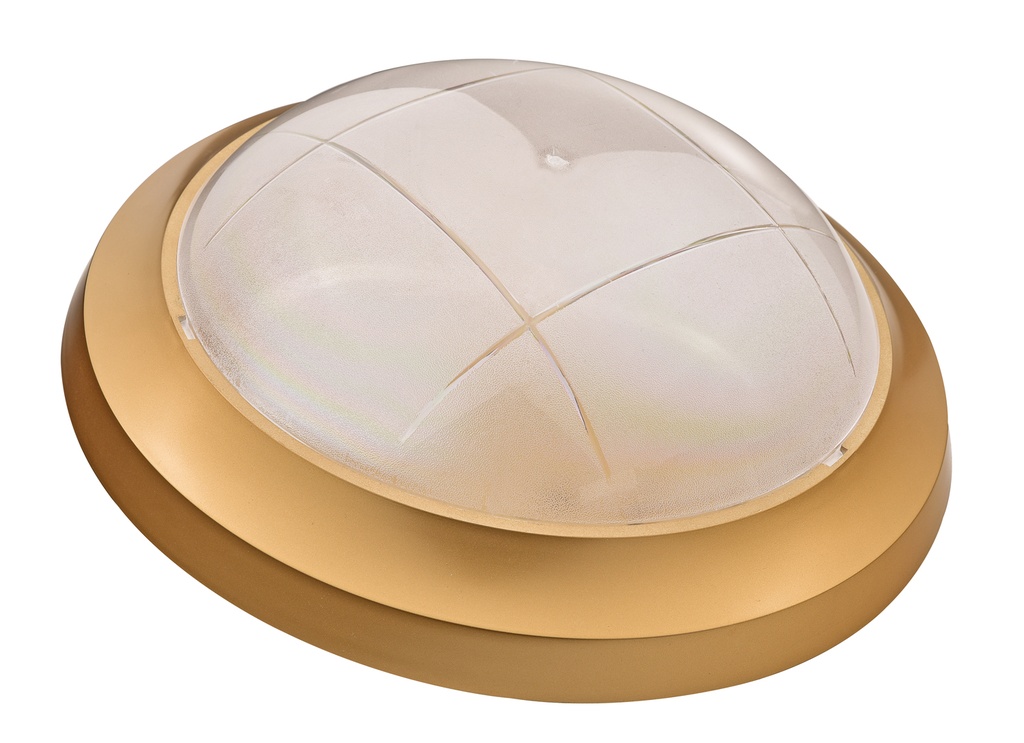 [0205 G] Koza Double-Lamp Luminaire Gold