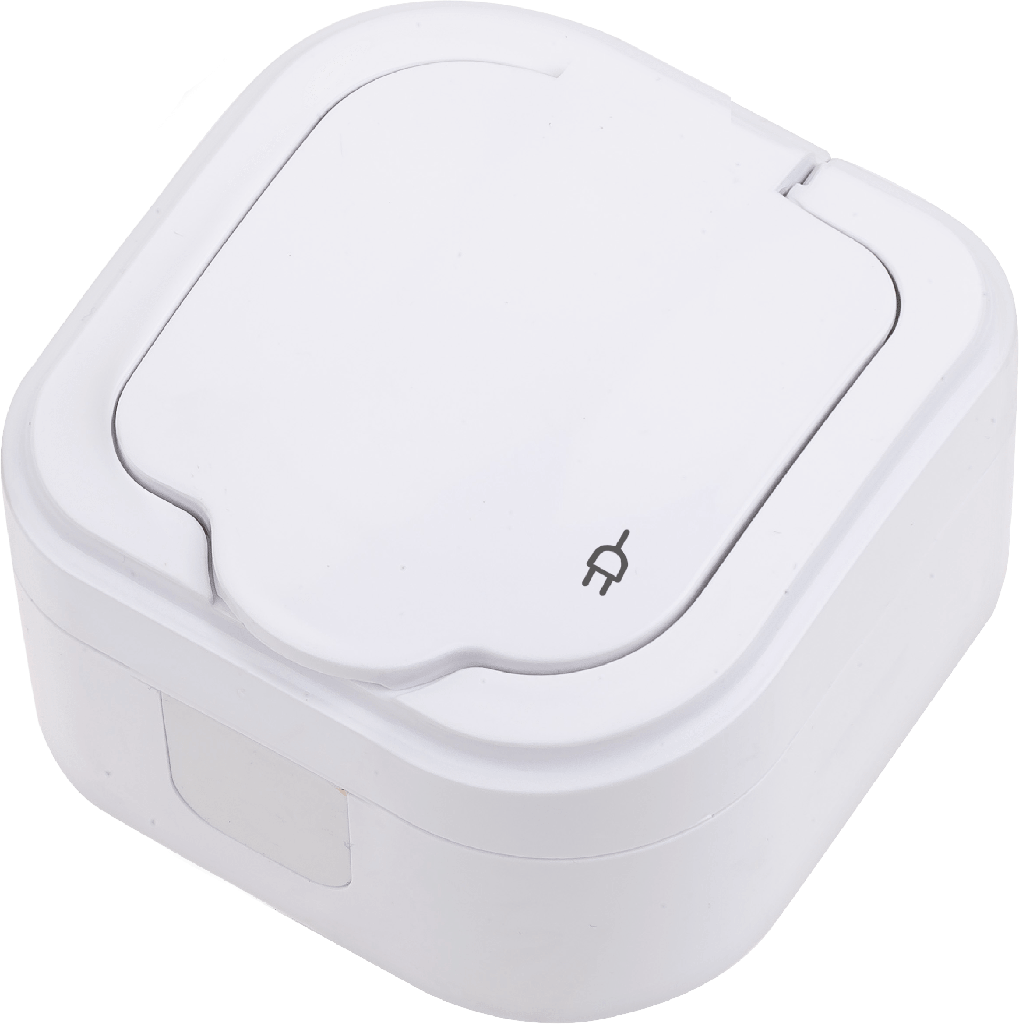 [50-09] SURFACE MOUNT EARTHED SOCKET WITH COVER