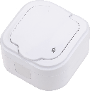 накладной с заземлением розетка с крышкой