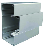 [KON 04 6002] 50x100 Aluminium Cable Trunking 1 Metre