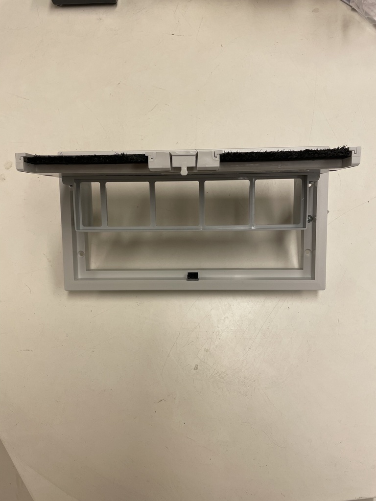 [KON 05 2080] 9 Module Covered Socket Box (Empty) Grey