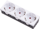 45 X 45 Triple Mains Socket (450 Angled)