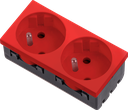 45 X 45 Dual UPS Socket (45° Angled)