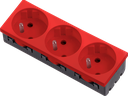 45 X 45 Triple UPS Socket (450 Angled)