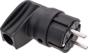 1X16A TOPRAKLI KAUÇUK L TİPİ ERKEK FİŞ IP44