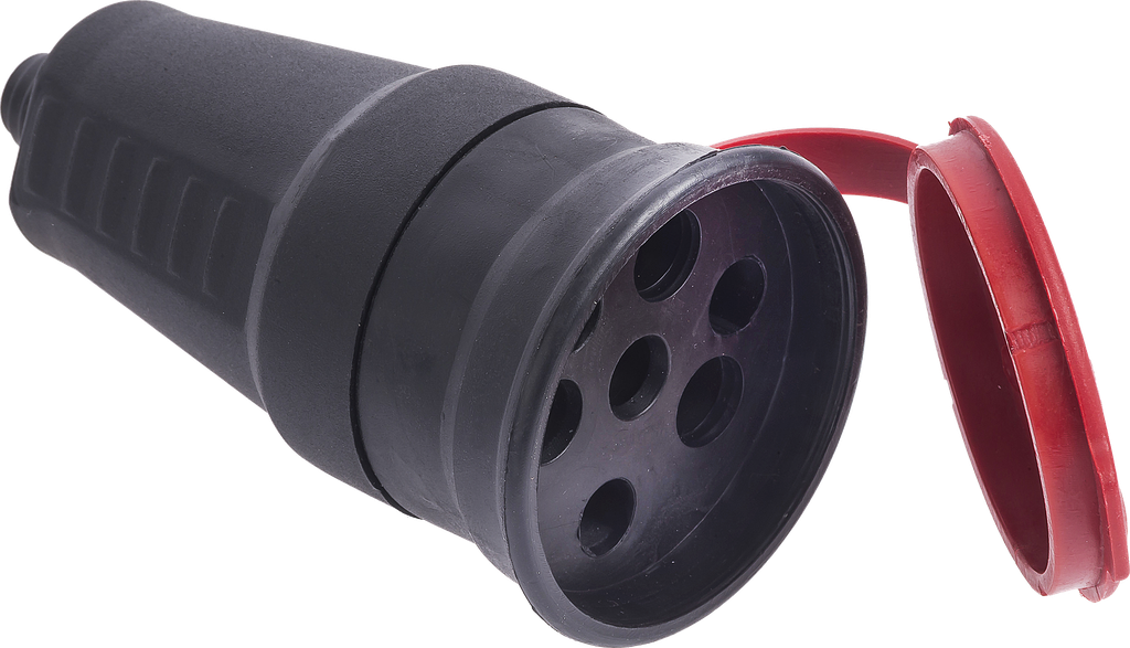 [TK204] 3x25A Three-Phase Covered Female Plug